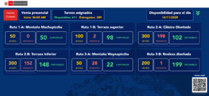 Ministry of Culture office Machu Picchu tickets