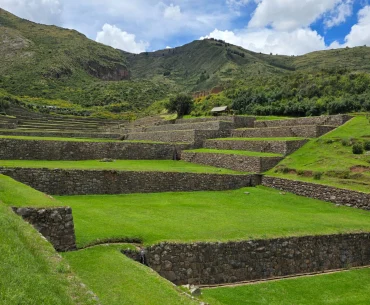 Tipon archaeological site terraces South Valley Cusco